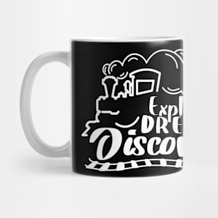 Travel Dream in White Mug